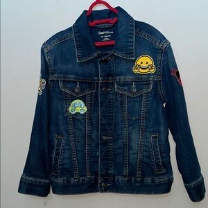 GAP Kids Denim Jacket with Patches